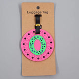 Newest Cute 26 Letters Luggage Travel Accessories Tag Silica Gel Suitcase ID Addres Holder Baggage Boarding Tag Portable Label