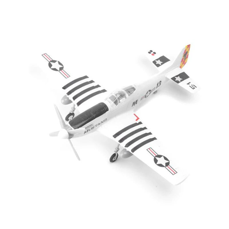 1/48 Scale WWII AirForce P-40 Tomahawk Military Flying Tigers P51 MUSTANG F4U BF109 Fighter Model Collection DIY Puzzle Toys
