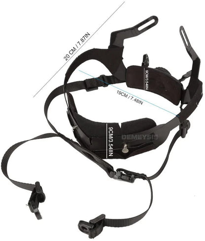 Tactical Fast Helmet Adjustable Strap Hunting Wargame Helmet Inner Locking Strap System Sports Helmets Accessories