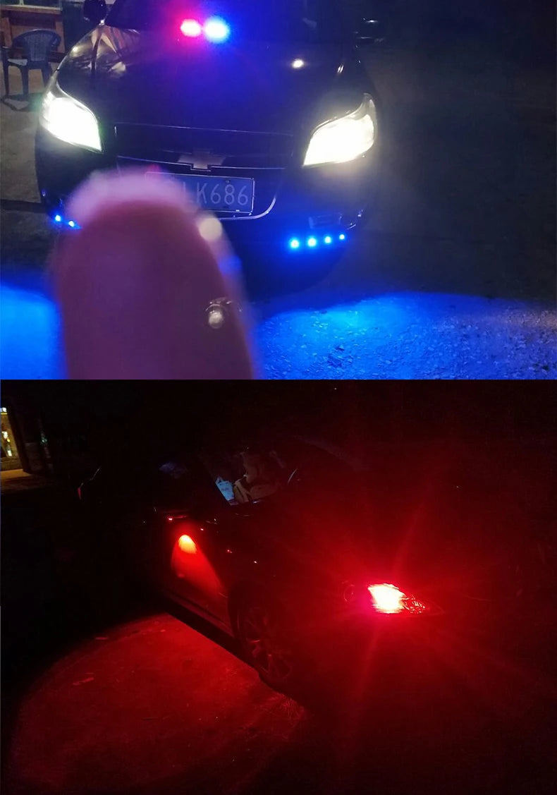 CARPTAH 1pcs Eagle Eye LED Car Light Daytime Running Lights DRL Car Parking Signal Lamp 12v 18mm 23mm For Motorcycle Auto