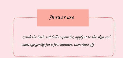 Essential Oil Bath Salts Ball Cleaning Body Exfoliating Moisturizing Bubble Balls Bathtub Bath Ball Shower Accessories