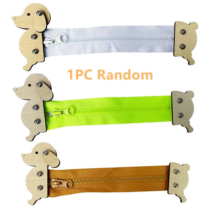 Kids Busy Board DIY Toys Basic Life Skill Training Montessori Educational Lock Cognition Activity Accessorie Material Learning