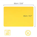 60/40cm Oversized Food Grade Silicone Waterproof Placemat Heat Insulation Anti-Skidding Washable Table Mat For Kitchen Dinner