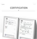 Pañales impermeables Elinfant New Matching para bebé, 8 piezas de tela de malla gris y 8 insertos de microfibra