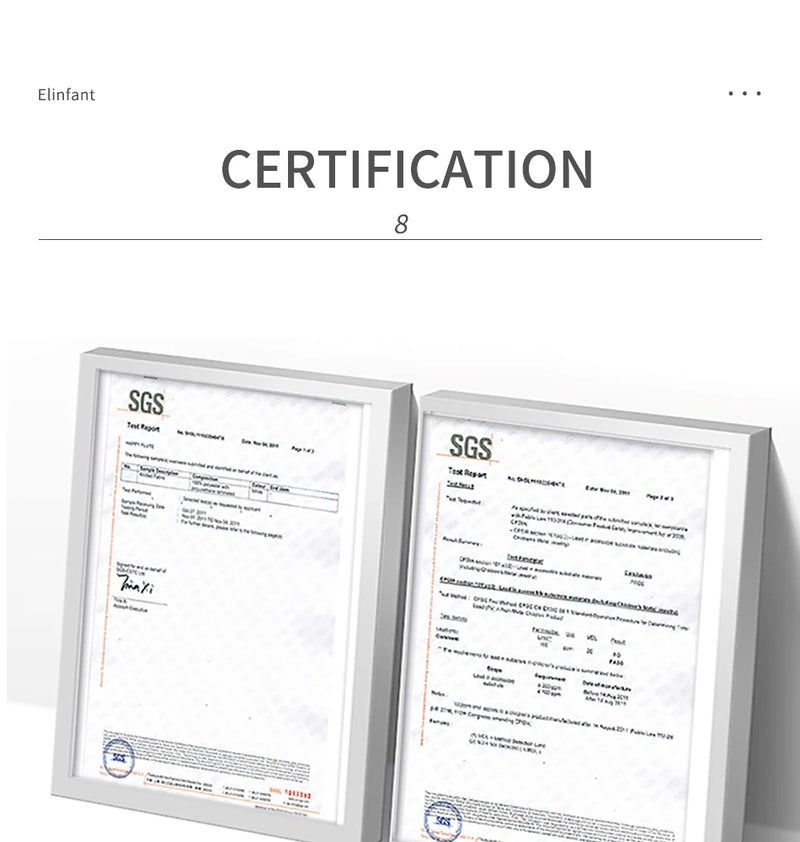 Pañales impermeables Elinfant New Matching para bebé, 8 piezas de tela de malla gris y 8 insertos de microfibra