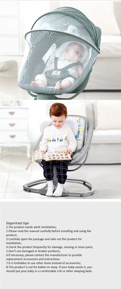 Baby bed Baby swing Baby Electric Rocking chair Rocking  cradle for newborn baby swing  Electric rocking chair Things for babies