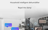 2.2L Intelligent Remote Dehumidifier Air Dryer Purifier Humidity-control Defrost Automatic Shut-down Moisture Absorption Machine