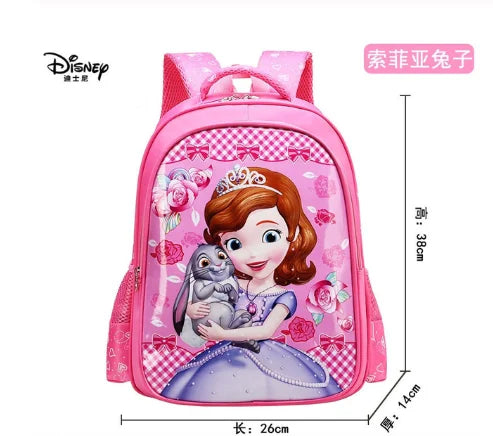 Cartoon schoolbag Frozen elsa Anna girls cute primary school bag kindergarten Cute backpack
