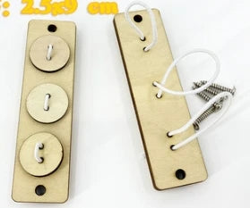 Kids Busy Board DIY Toys Basic Life Skill Training Montessori Educational Lock Cognition Activity Accessorie Material Learning