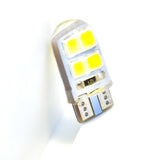 1x W5W LED T10 Car Interior Light silica SMD 194 168 High Bright Reading Door License Plate Wedge Lamp 12V White Yellow 6500K