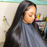 HD Lace Front Human Hair Wigs Straight 13x4 13x6 Transparent Lace Frontal Human Hair Wigs Pre-Plucked HD Lace Wigs For Women