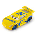 Disney Pixar Cars 3 2 Metal Diecast Car Toy Lightning McQueen Queen of England Fritter Miss For Kids Boy Birthday Toy Car Gifts