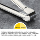 Stainless Steel Food Tongs Kitchen Utensils Buffet Cooking Tool Anti Heat Bread Clip Pastry Clamp for Desserts Salads Barbecue