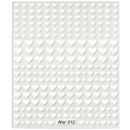 42Model Sticker Nail Decal 3D Adhesive Patch,Smile/Animal/Flower Nail Art Decorations Manicure Sticker Easter Day Design Decal-