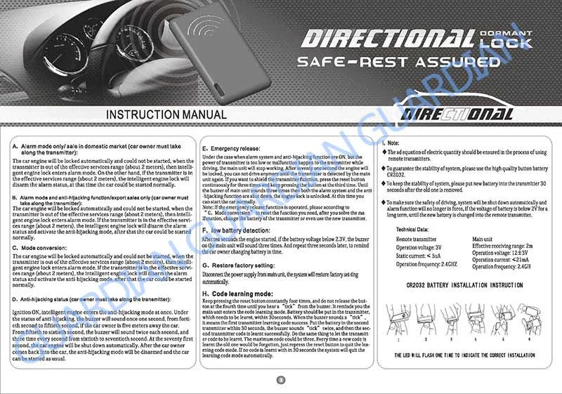 GY-11 2.4G RFID Immobilizer Smart Key Engine Lock Car Alarm Remote Control Circuit Cut Off Auto Unlock Device Accessories