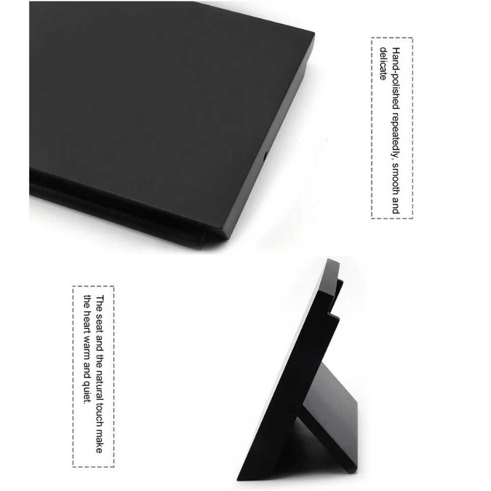 1PCS MDF+Magnetic Knife Holder Stand Nice Knife Block Knife Bar Household Kitchen Knives Accessories Black/Snowflake Color Style