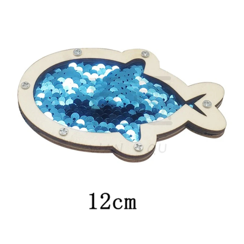 Busy Board DIY Montessori Toys Lock Mobile Children Wood Chips Skill Training Parent-Child Game Puzzle Intelligence Development