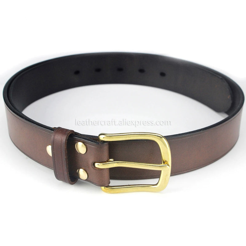 Solid Brass Belt Buckle End Bar Heel bar Buckle Single Pin Belt Half Buckle For Leather Craft Bag Strap Jeans Webbing Dog Collar