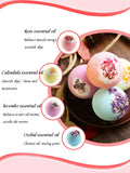 Essential Oil Bath Salts Ball Cleaning Body Exfoliating Moisturizing Bubble Balls Bathtub Bath Ball Shower Accessories