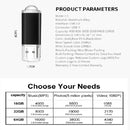 10PCS/lot Colour USB Flash Drive 2.0 4GB 8GB 16GB Mini Memory Stick Pendrive 32GB 64GB 128GB USB Stick  Flash Disk Free laser