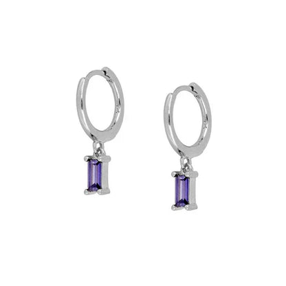 CANNER 925 Sterling Silver French Punk Hip-Hop Geometric Small Hoop Earrings for Women Gold Silver Party Jewelry Accessories