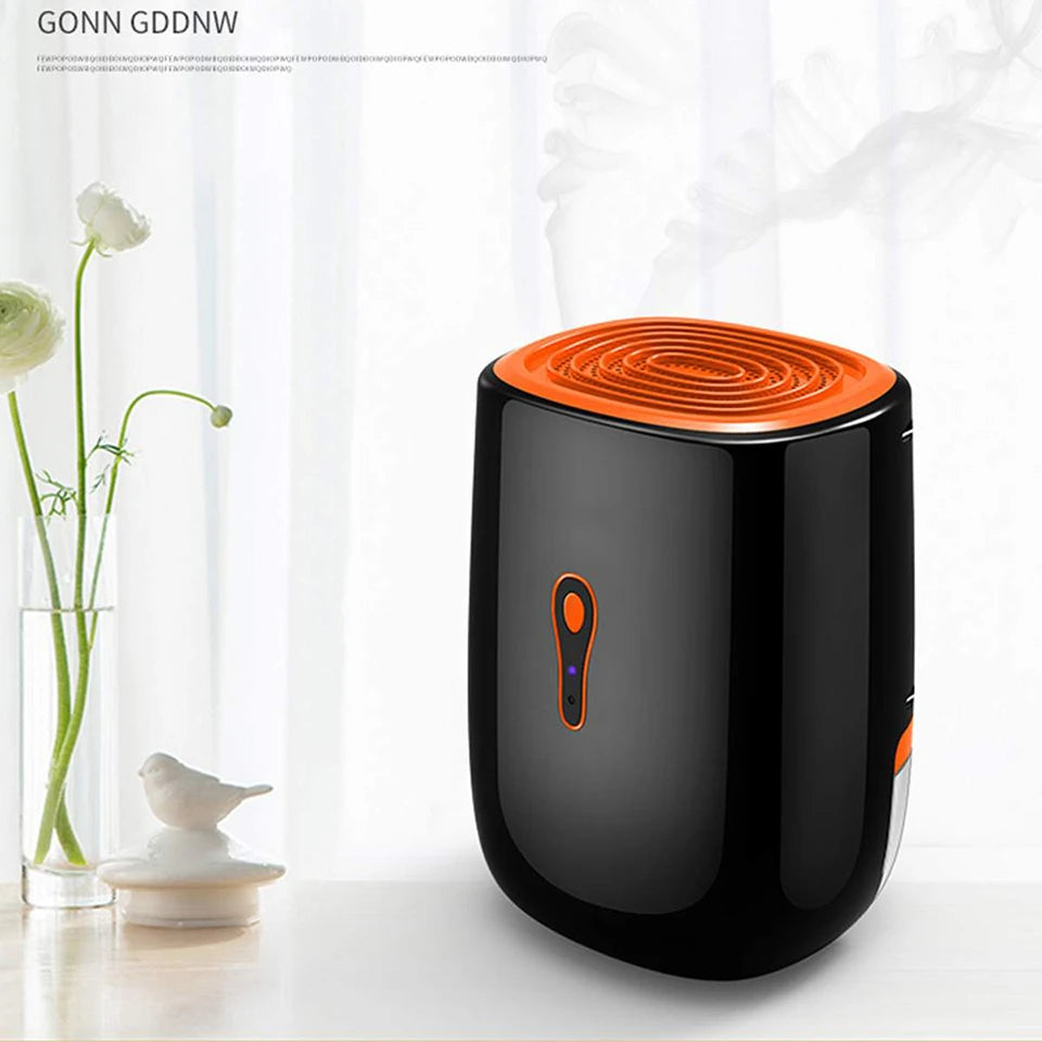 Dehumidifier Moisture Absorbers Air Dryer With 800ml Water Tank Quiet External Water Pipe For Home Basement Bathroom Wardrobe