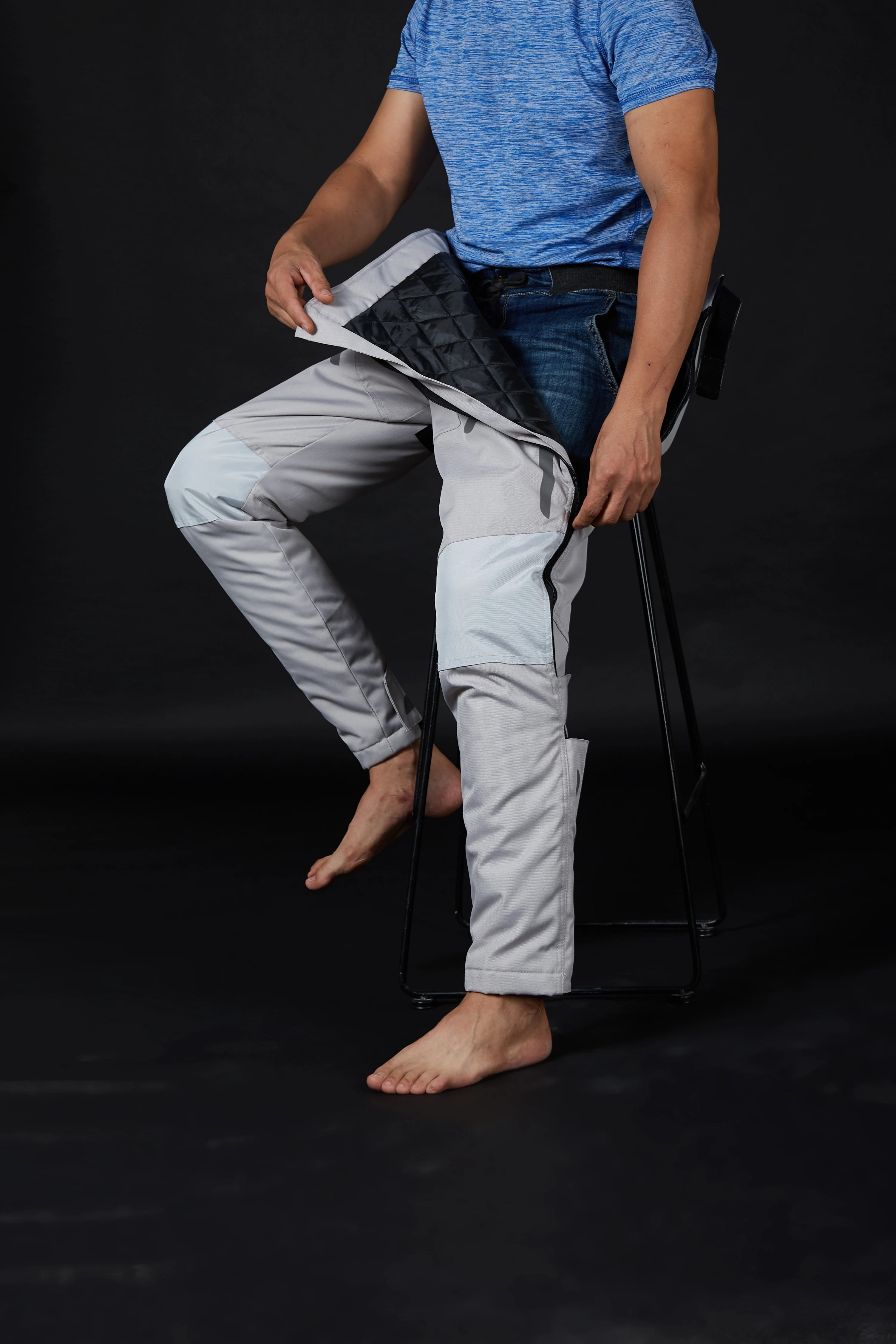 Pre-selling Motorcycle pants fall-proof motorcycle men's riding pants thermal equipment detachable warm quick-release trousers