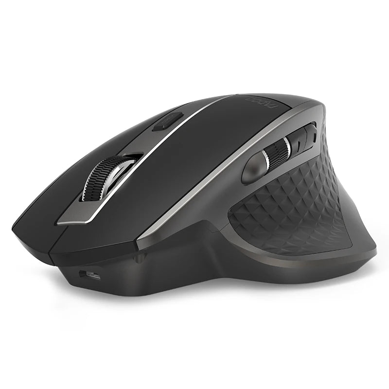 Rapoo 9900M Multi-Mode Bluetooth Wireless Keyboard and Mouse Combo Connect Up to 4 Devices Ultra-Slim Keyboard and Laser Mouse