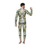 VIP FASHION 2025 Halloween Costumes for Men Animal Fox Cosplay Bodysuit Giraffe Leopard Zentai Jumpsuits Party Funny Male Outfit