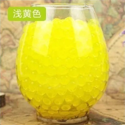 800pcs/160x5cm Crystal Soil Hydrogel Balls Water Beads Growing Balls for Kids Wedding Home Vase Decoration 