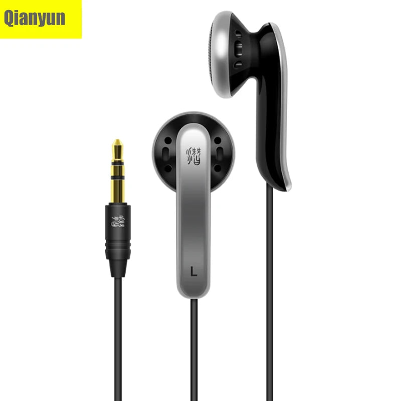 Auriculares intrauditivos originales QianYun Qian39 69 de alta fidelidad, bajos dinámicos de alta calidad, cabeza plana de 3,5 mm