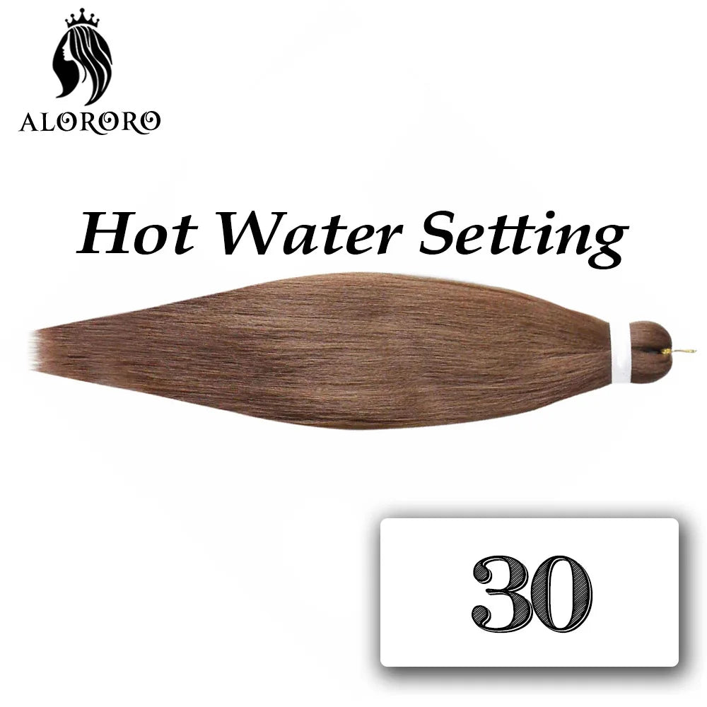Long Easy Jumbo Tranças Extensões de cabelo sintético, Kanekalon para Crochet, Yaki Straight Trança, Box Cabelo Trançado, 20 ", 26", 30"