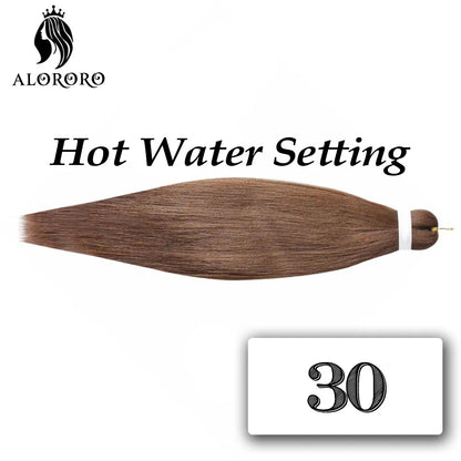 Long Easy Jumbo Tranças Extensões de cabelo sintético, Kanekalon para Crochet, Yaki Straight Trança, Box Cabelo Trançado, 20 ", 26", 30"