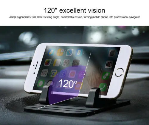 Anti-slip Car Silicone Holder Mat Pad Dashboard Stand Mount For Phone GPS Bracket For iPhone Samsung Xiaomi Huawei Universal