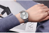 HANNAH MARTIN Women Watch Nordic Minimalist Japan Quartz Movement 3Bar Waterproof Women 36mm Full Rose Gold Dropshipping Watches