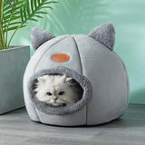 New Deep Sleep Comfort In Winter Cat Bed Little Mat Basket Small Dog House Products Pets Tent Cozy Cave Nest Indoor Cat Bed
