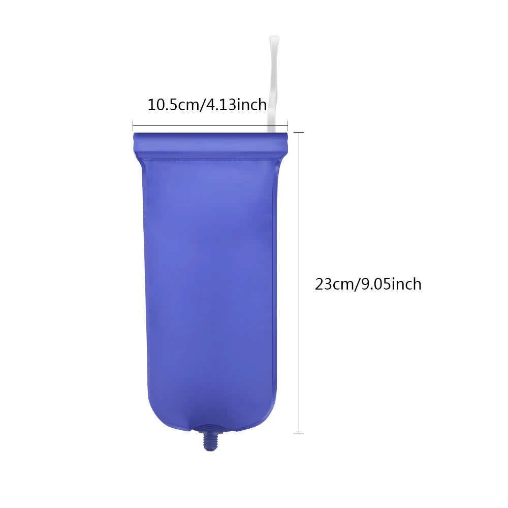 Reusable Enema Bag Colon Irrigator Feminine Hygiene Health Care Weight Loss Silicone Water Detox Douche Anal Vagina Cleaner