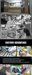 NAVIFORCE Luxury Original Watches For Men Casual Sport Chronograph Alarm Quartz WristWatch Leather Waterproof Digital Clock 9163