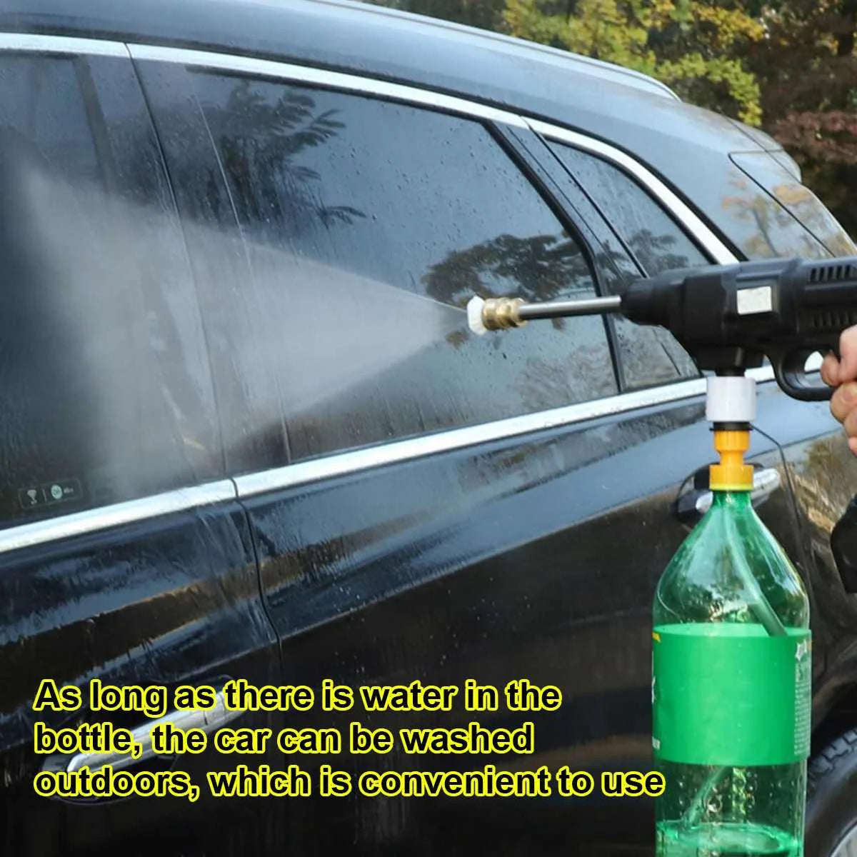 35Bar 3000W Wireless High pressure sprayer Steam car washer Car wash gun supplies Cleaning machine For Makita Generator