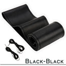 38cm 15inch Car Steering Wheel Braid Cover Artificial leather Needles And Thread Soft Non-slip Auto Interior Accessories Kits