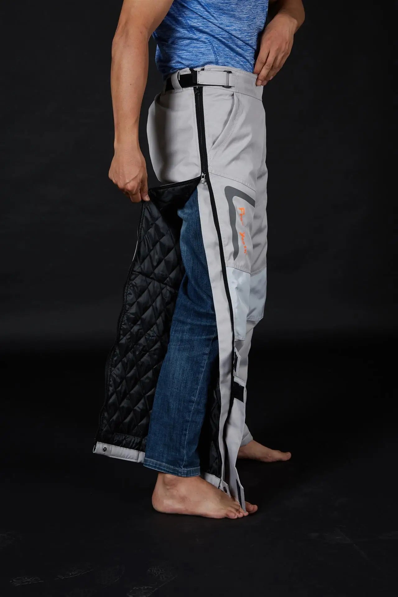 Pre-selling Motorcycle pants fall-proof motorcycle men's riding pants thermal equipment detachable warm quick-release trousers