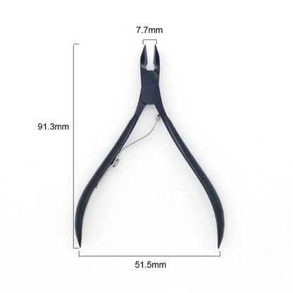 Nail Manicure Scissors Cuticle Cutter Nails Cuticle Nippers Dead Skin Remover Pedicure Stainless Steel Cutters Tools