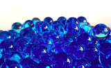 600 unidades/bolsa de perlas de agua de cristal para suelo, bolas de hidrogel Orbiz para cultivo, grandes flores decorativas para decoración del hogar y bodas. 