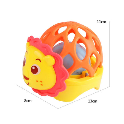 Baby Toys 0 6 Months Rattle Teether Development Games Sensory Toys Soft Silicone Teether Chewable For Newborns Babies 12 Months