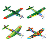 12PCS DIY Hand Throw Flying Glider Planes Kids Outdoor Games Avion Polystyrène Planeur Juguetes Divertidos Y Baratos