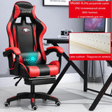 WCG Gaming Chair Office Latex Cushion Bluetooth Computer Chair High-quality BOSS Chair Leather LOL Internet Anchor Racing Chair
