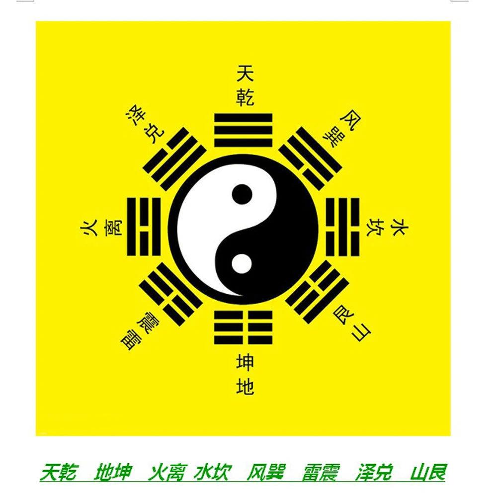 Vintage Chinese Tai Chi Kung Fu Men's Taoism Mantra Fidget Anti-stress Spinner Rings For Chinatown Men Rotatable Anxiety Ring