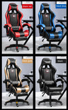 WCG Gaming Chair Office Latex Cushion Bluetooth Computer Chair High-quality BOSS Chair Leather LOL Internet Anchor Racing Chair