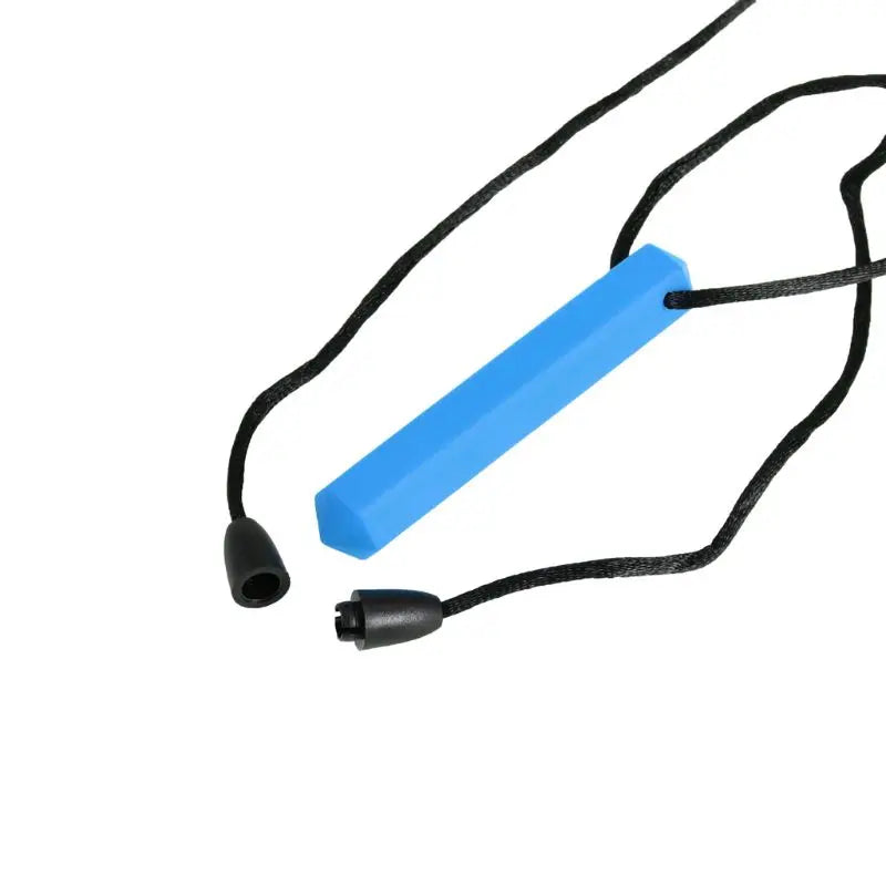 Collar sensorial para masticar, paquete de colgante de silicona para masticar, juguete de entrenamiento y desarrollo para bebés en dentición, autismo y ansiedad.