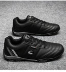 Men's Sports Shoes Leather Waterproof Running Sneakers Luxury Walking Gym Shoes Man Non-slip Training Sneakers Flat Shoes Tennis